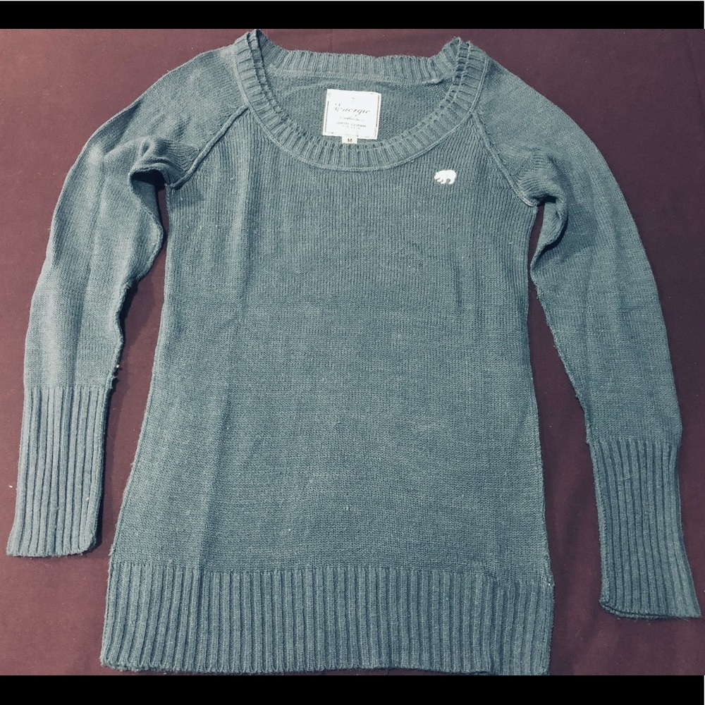 Medium Blue Energie Knit Sweater